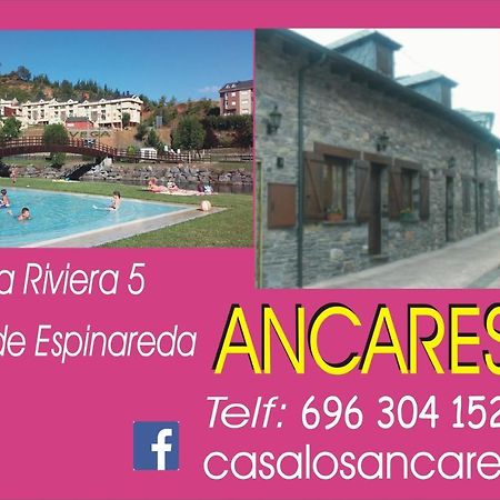Casa Los Ancares Vega de Espinareda Exteriör bild