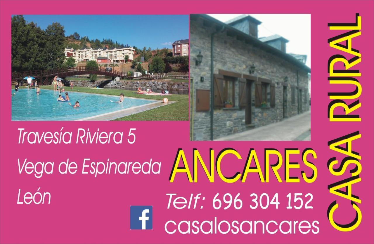 Casa Los Ancares Vega de Espinareda Exteriör bild