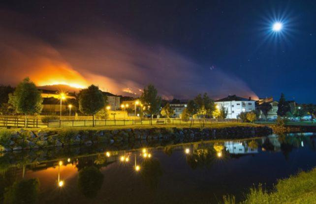 Casa Los Ancares Vega de Espinareda Exteriör bild